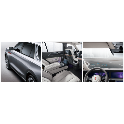2022hongqi E-HS9 Cina Lusso 690 km 120kWh 6 posti a doppio motore Auto elettrica
